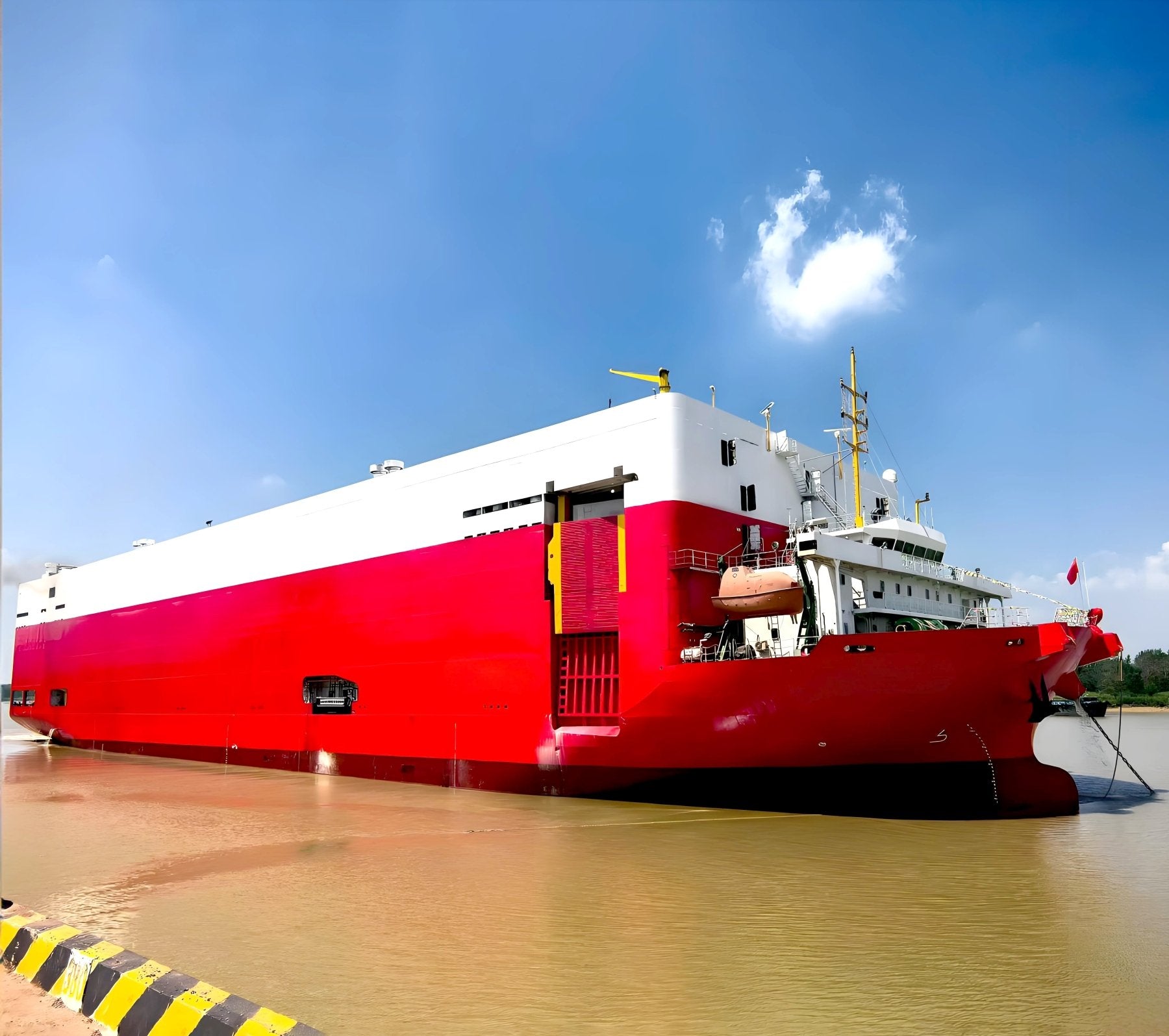 2022 Built 2024 Rebuilt 2450 Cars RoRo Vessel For Sale