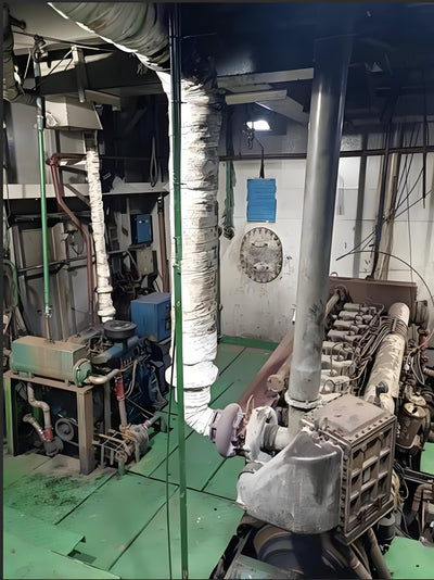 2003 Built 500 DWT Self Driven Split Hopper Barge For Sale