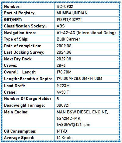 2009 Built 30000 DWT Bulk Carrier For Sale - 2 - ShipsTrading