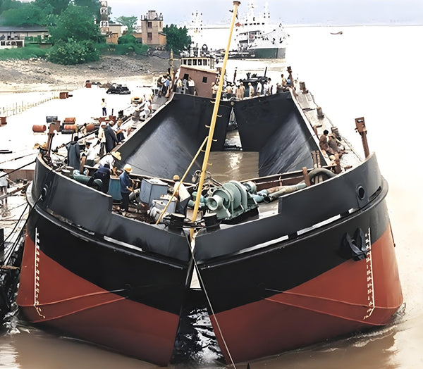 2013 Built 1150 DWT Self Driven Split Hopper Barge For Sale | Ship for Sale | ShipsTrading