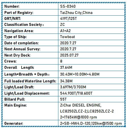 2020 Built Towboat For Sale - 2 - ShipsTrading