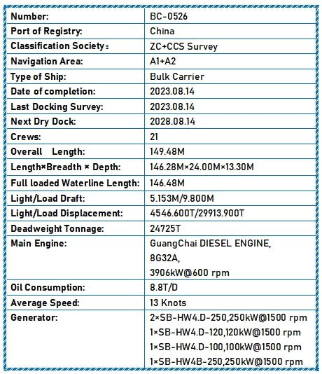 2023 Built 25000 DWT Bulk Carrier For Sale - ShipsTrading