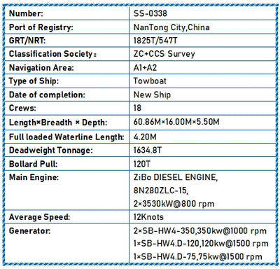 2024 Built Towboat For Sale