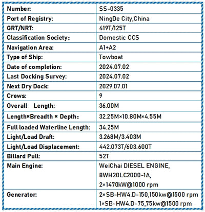2024 Built Towboat For Sale