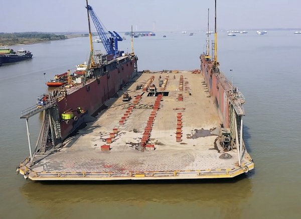 2019 Built Floating Dock For Sale