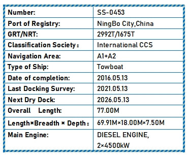 2016 Built Towboat For Sale