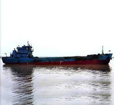 2013 Built 1150 DWT Self Driven Split Hopper Barge For Sale