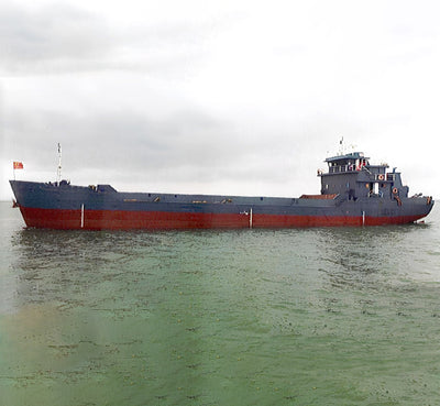 2013 Built 1150 DWT Self Driven Split Hopper Barge For Sale