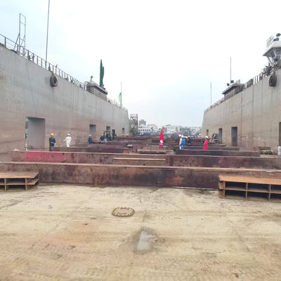 2010 Built 2016 Rebuilt 5500 DWT Floating Dock For Sale