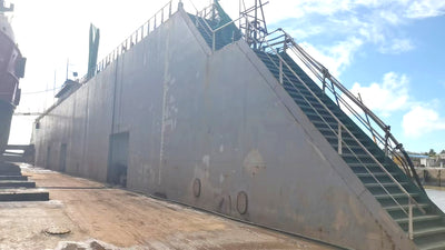 2010 Built 2016 Rebuilt 5500 DWT Floating Dock For Sale