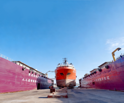 2016 Built (2021 Rebuilt) 14000 DWT Floating Dock For Sale