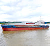 2013 Built 2400 DWT Self Driven Split Hopper Barge For Sale