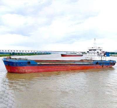 2013 Built 2400 DWT Self Driven Split Hopper Barge For Sale