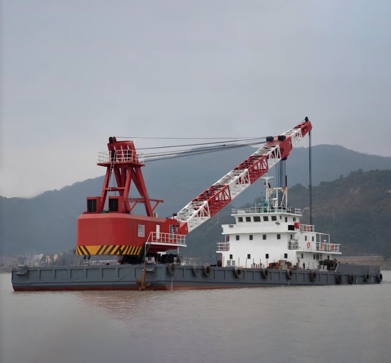 2007 Built Crane Vessel For Sale Detail 1