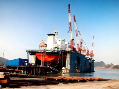 2008 Built 13000 DWT Floating Dock For Sale