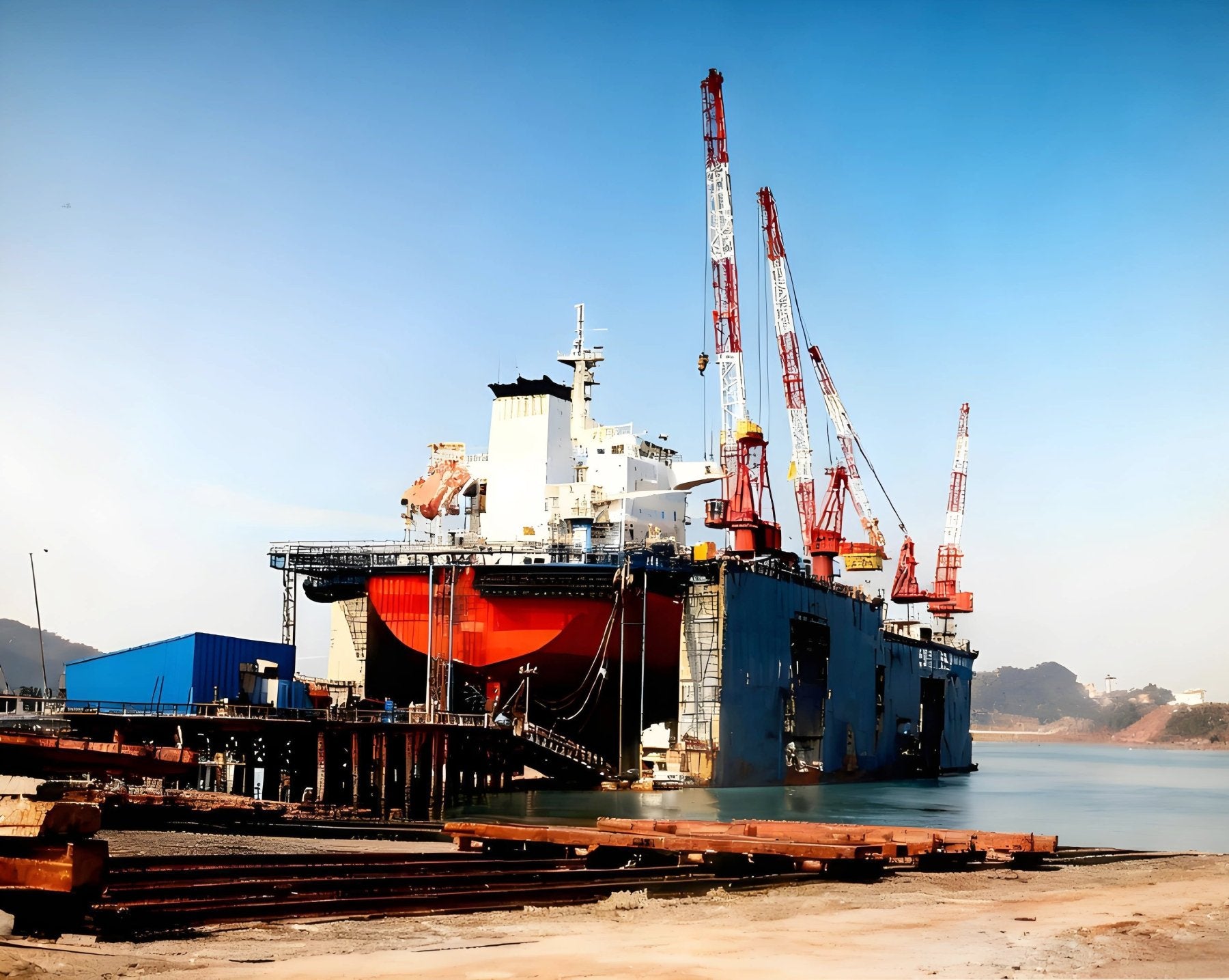Detalles de la venta de un muelle flotante de 13 000 DWT construido en 2008, n.º 1
