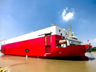 2022 Built 2024 Rebuilt 2450 Cars RoRo Vessel For Sale