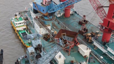 2022 Built 50 DWT Crane Vessel For Sale