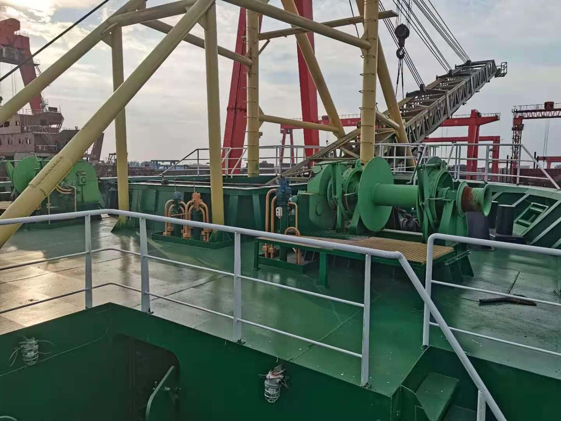 4900 DWT Self-Puming Unloading Sand Ship For Sale Detail 5