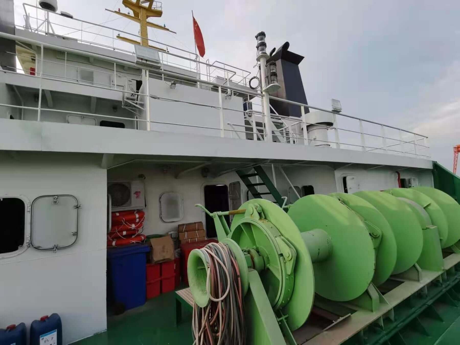 4900 DWT Self-Puming Unloading Sand Ship For Sale Detail 4