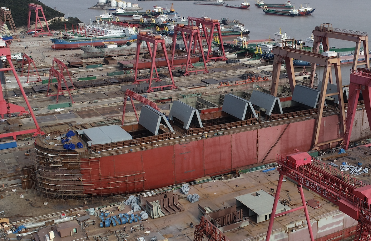 Zhejiang Zhenxing Shipyard View
