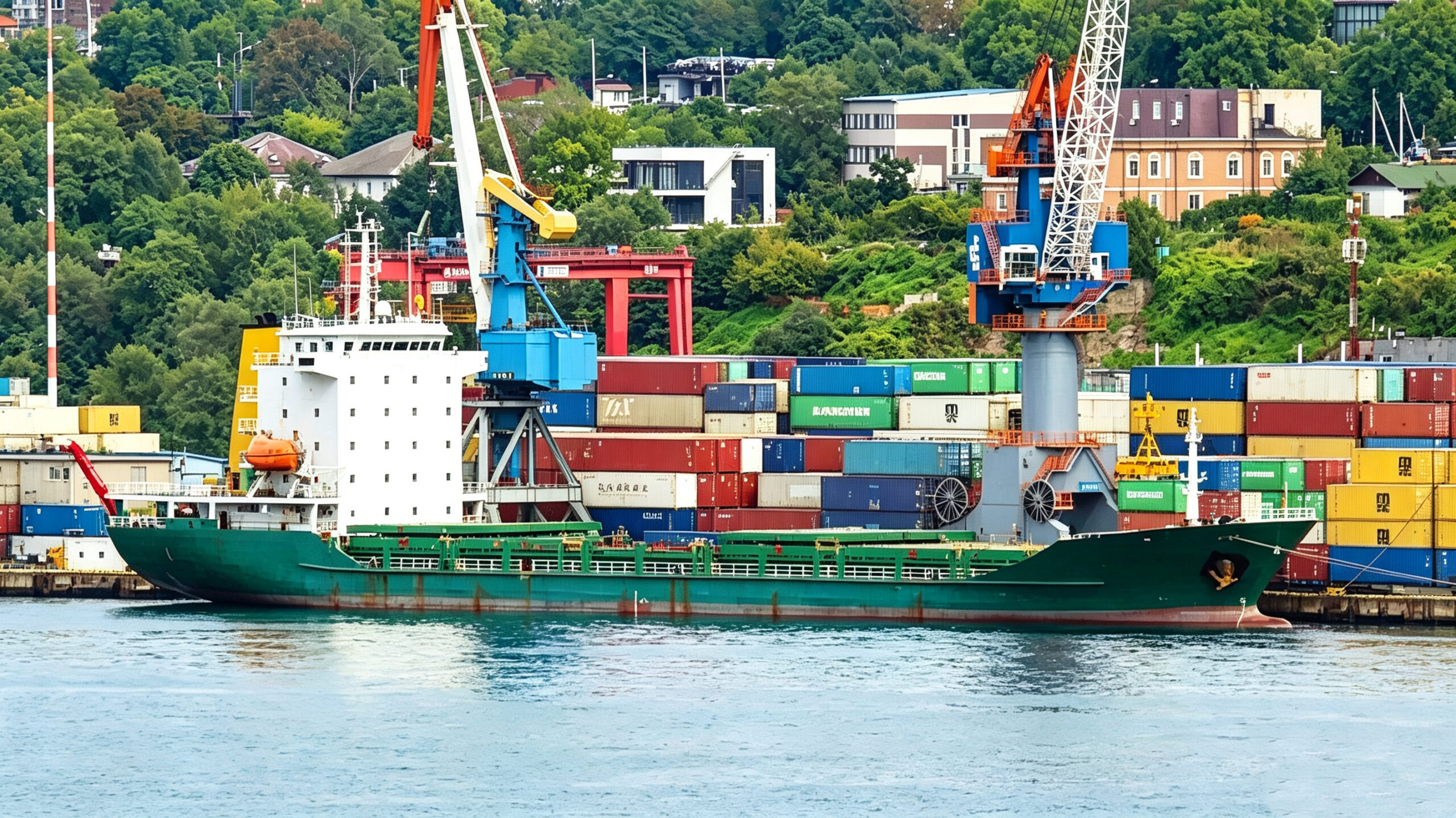 2004 Built 7800 DWT 560 TEU Container Ship For Sale Detail 4