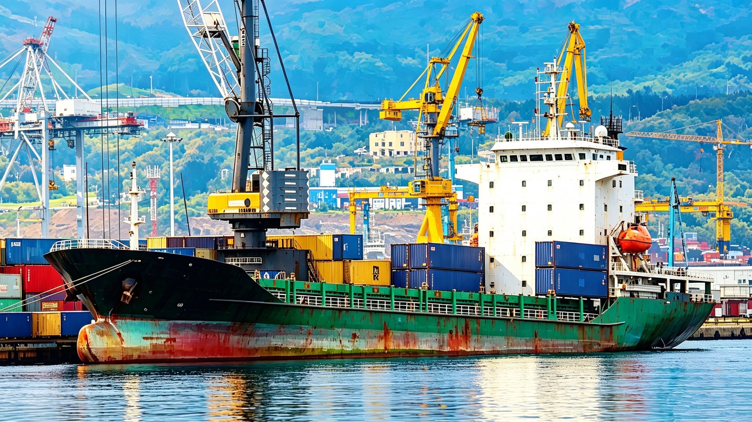 2004 Built 7800 DWT 560 TEU Container Ship For Sale Detail 3
