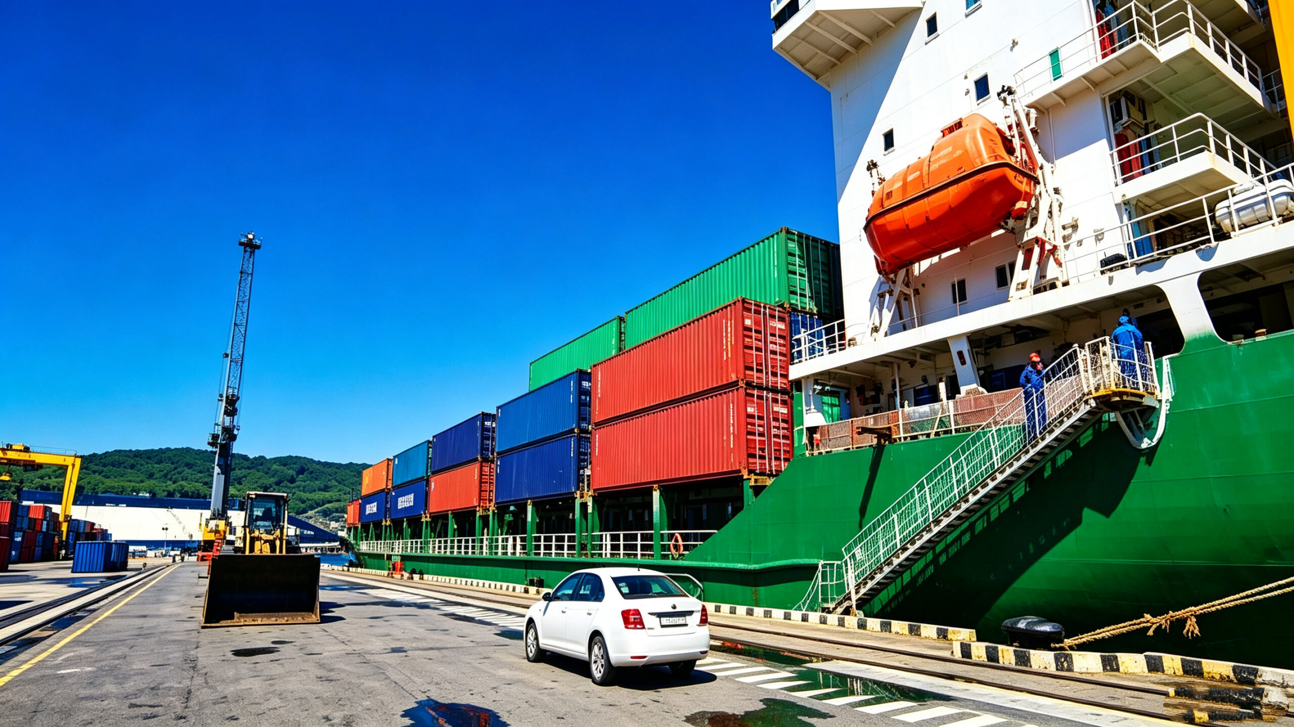 2004 Built 7800 DWT 560 TEU Container Ship For Sale Detail 6