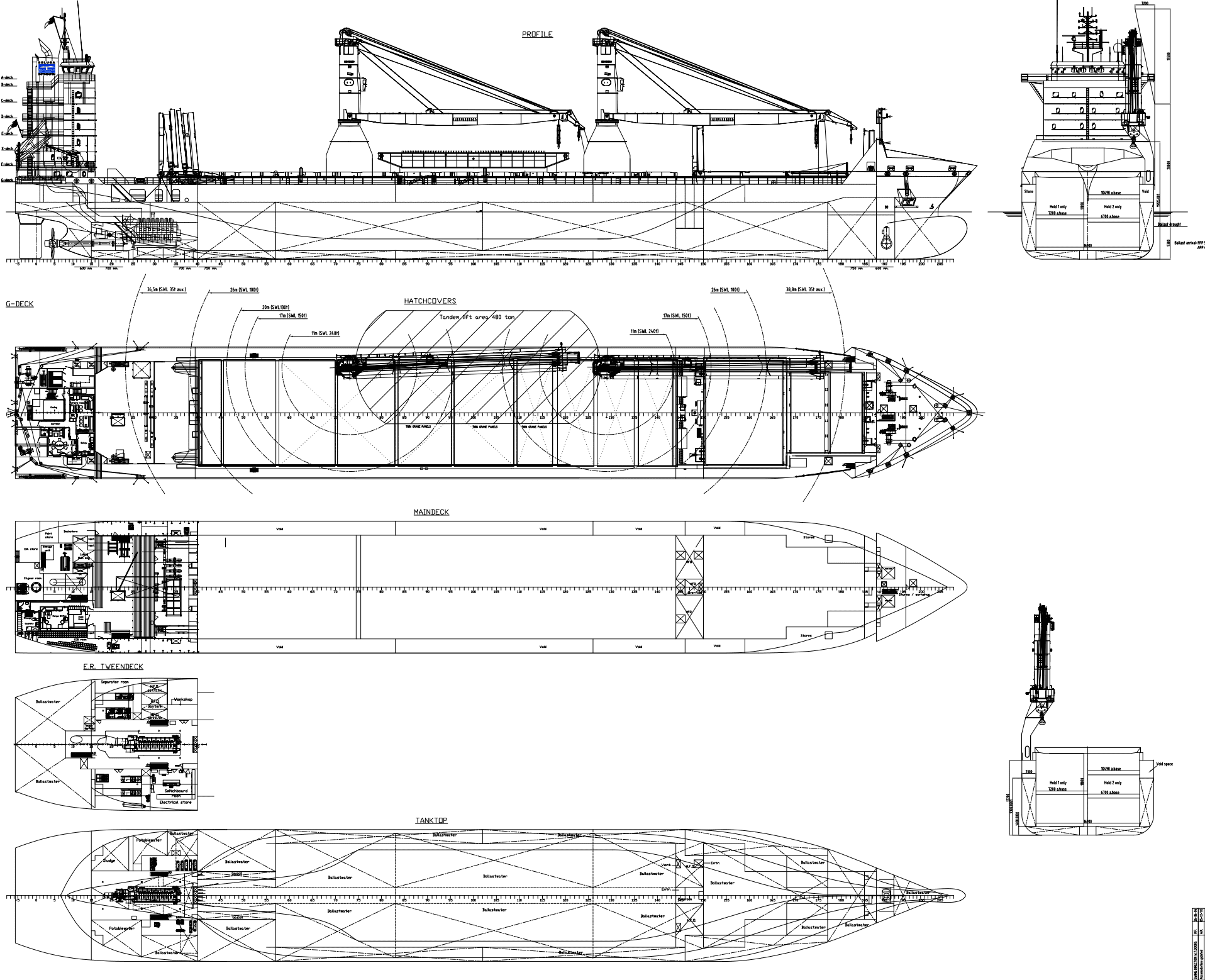 2007 Built 11000 DWT Multi-Purpose Ship For Sale Detail 4