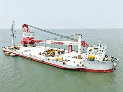 2011 Built 300 T Crane Vessel For Sale