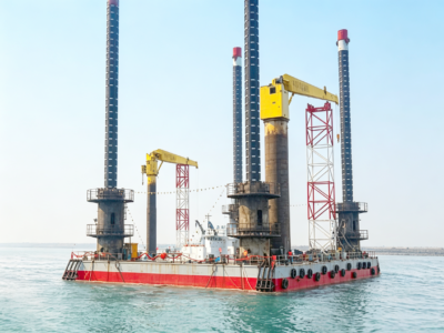 2014 Built Jack-up Offshore Support Platform For Sale